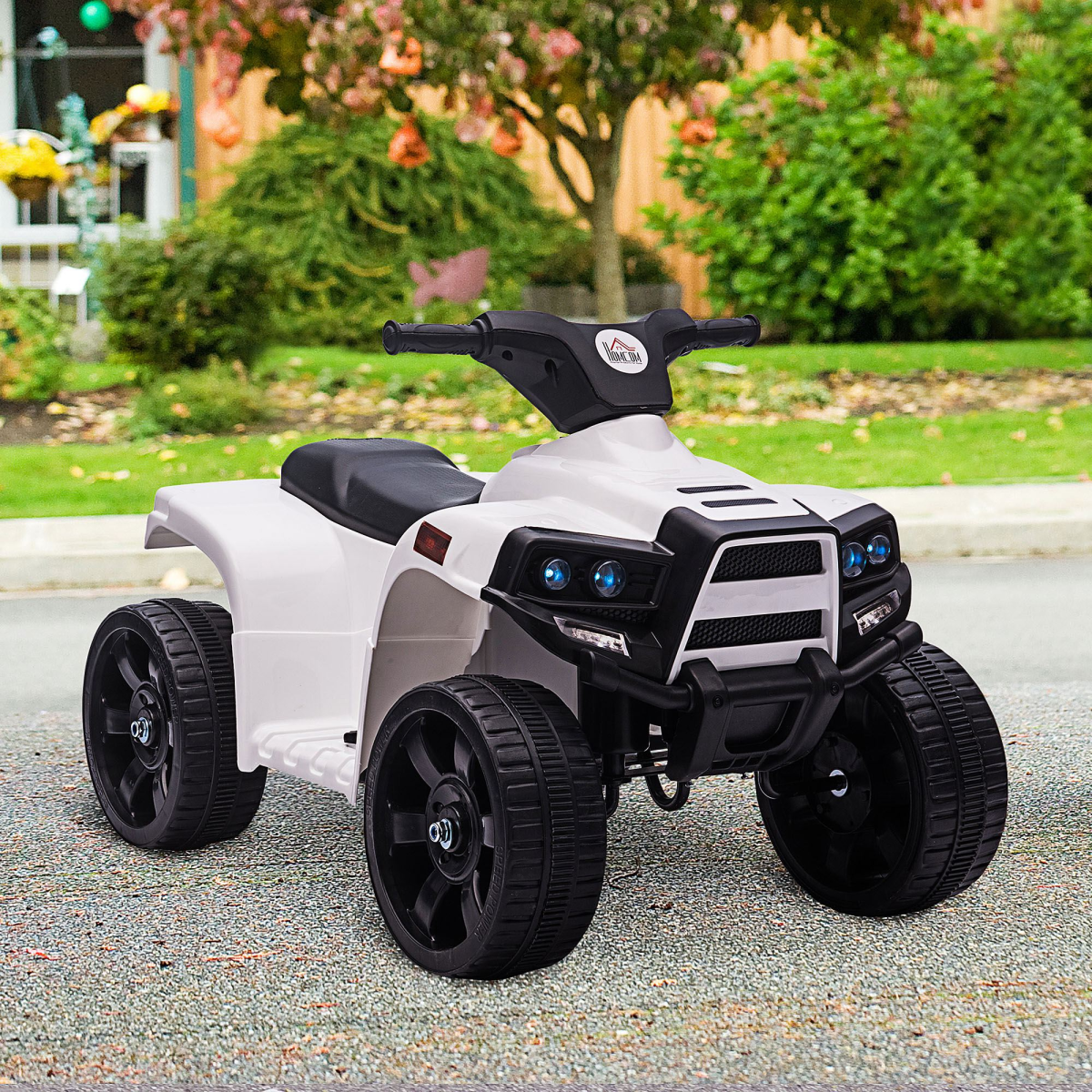 Electric 6V Kids ATV Ride-On Car for Toddlers - Stylish Black Adventure!