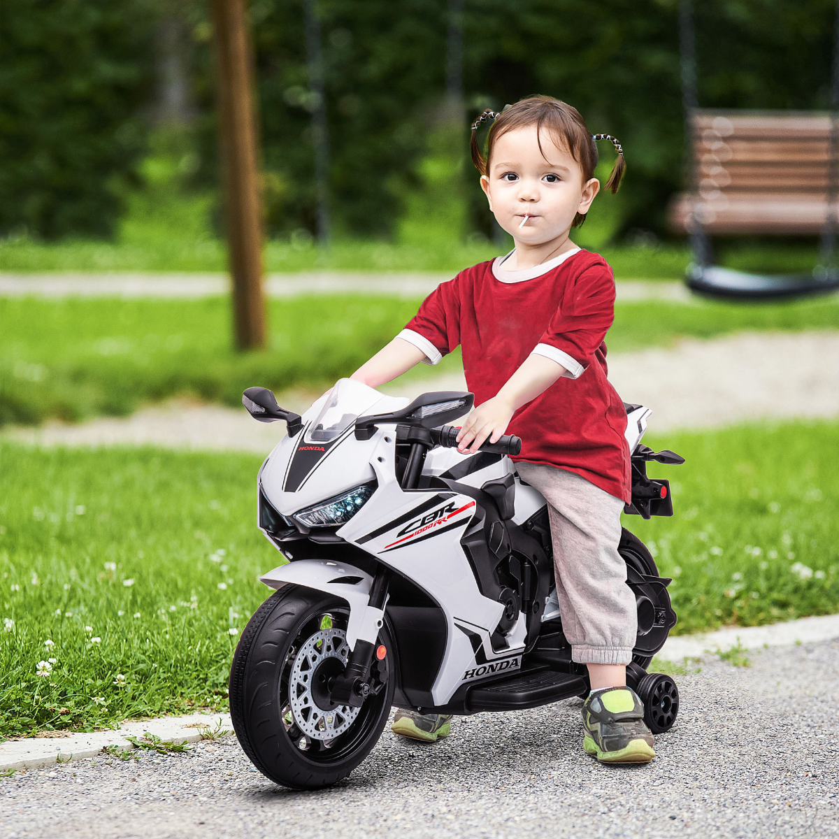 Honda Licensed 6V Kids Electric Motorbike – Fun Ride-On for 3-5 Year Olds!