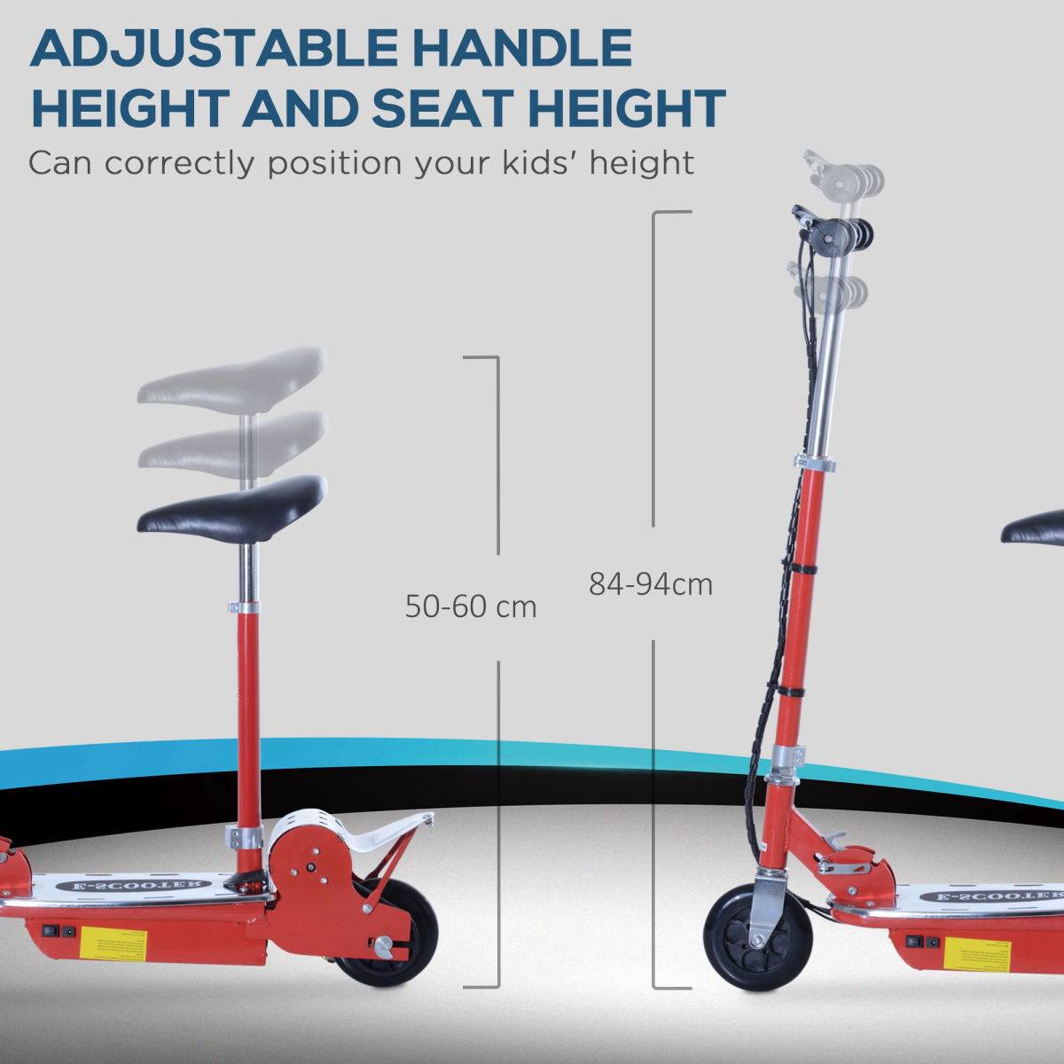 Foldable Electric Scooter for Teens - 12V 120W with Brake Kickstand