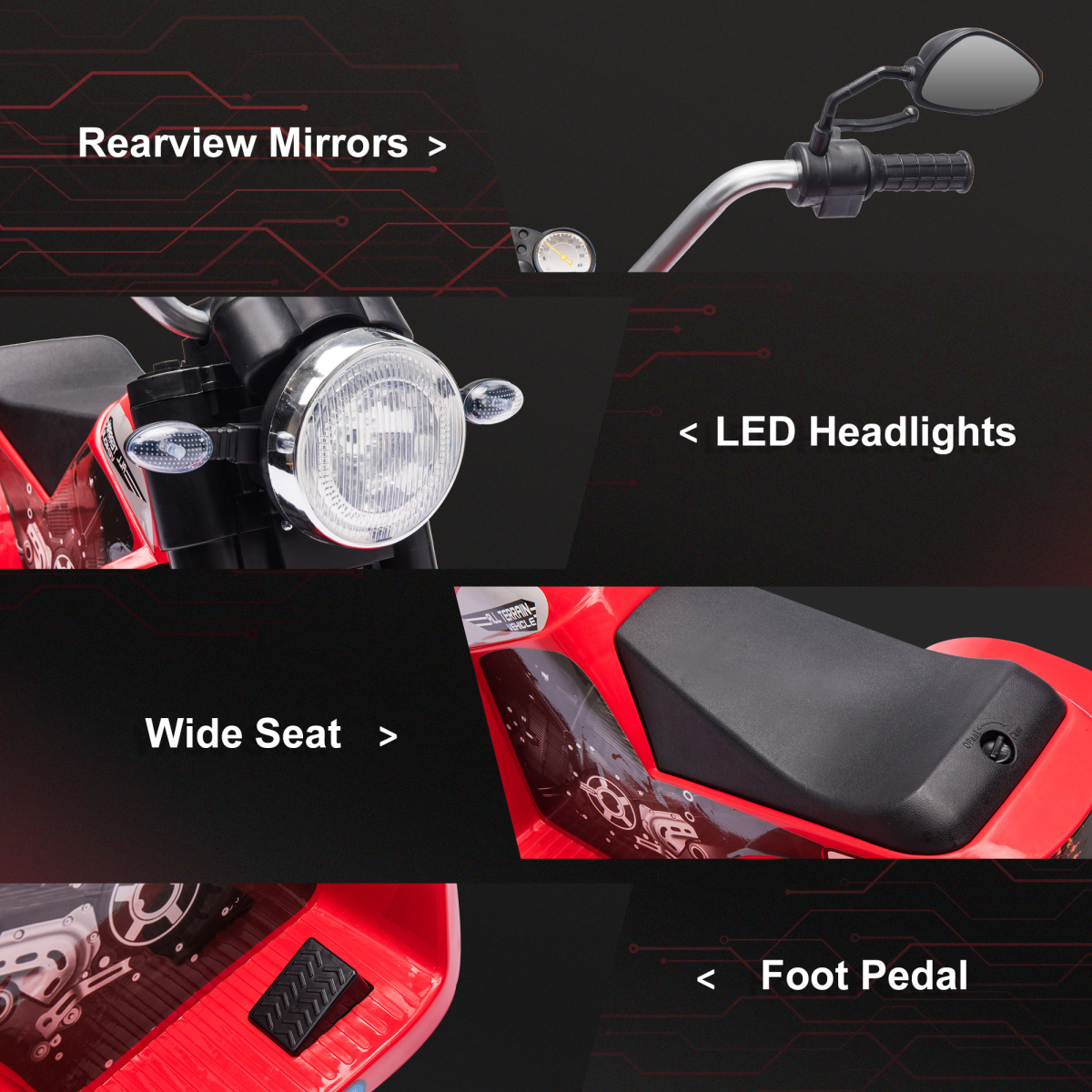 Exciting Kids 6V Electric Motorcycle Ride-On Toy - Safe Fun for Toddlers!
