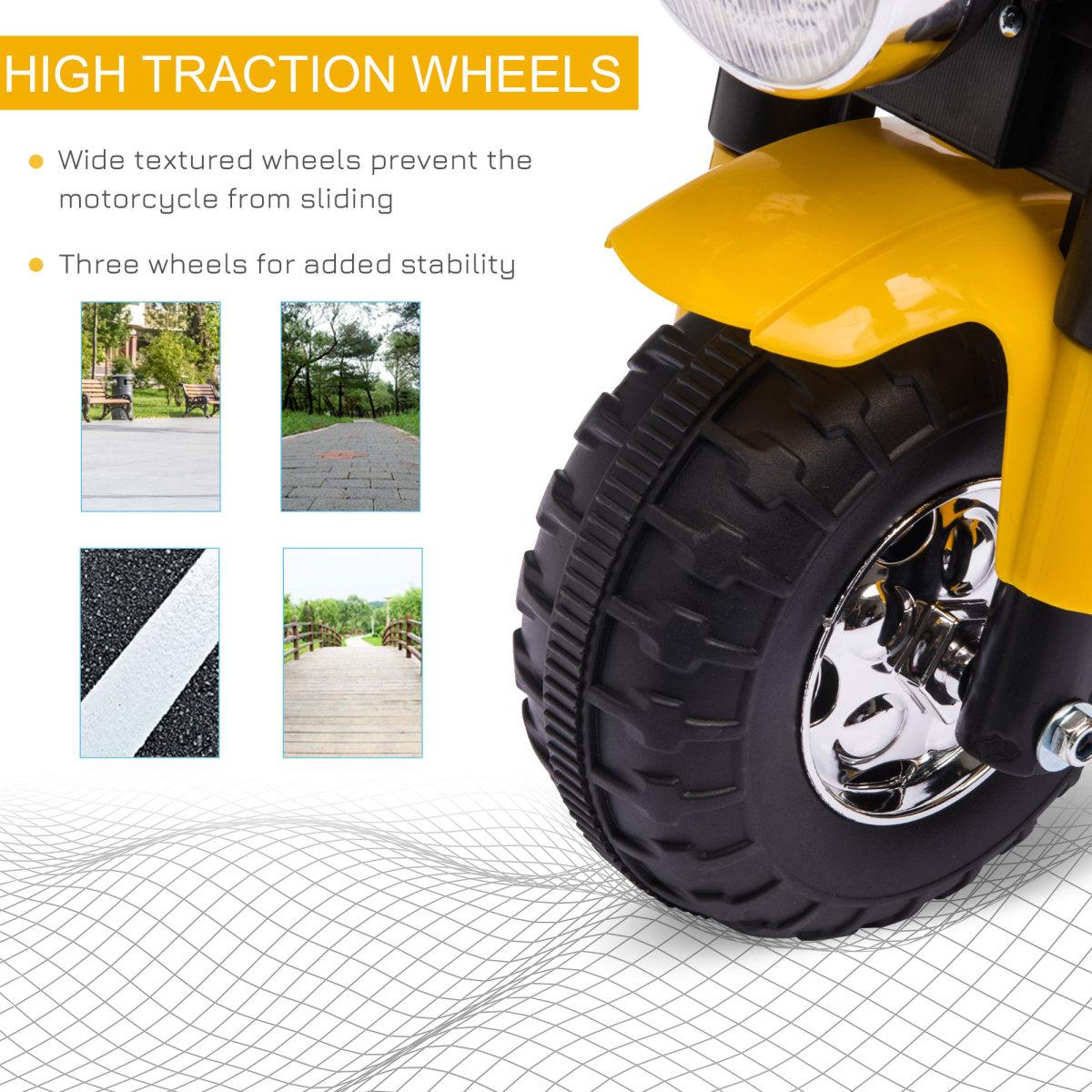 Vibrant 6V Kids' Electric Motorcycle - Safe & Fun Ride-On for 18-36 Months