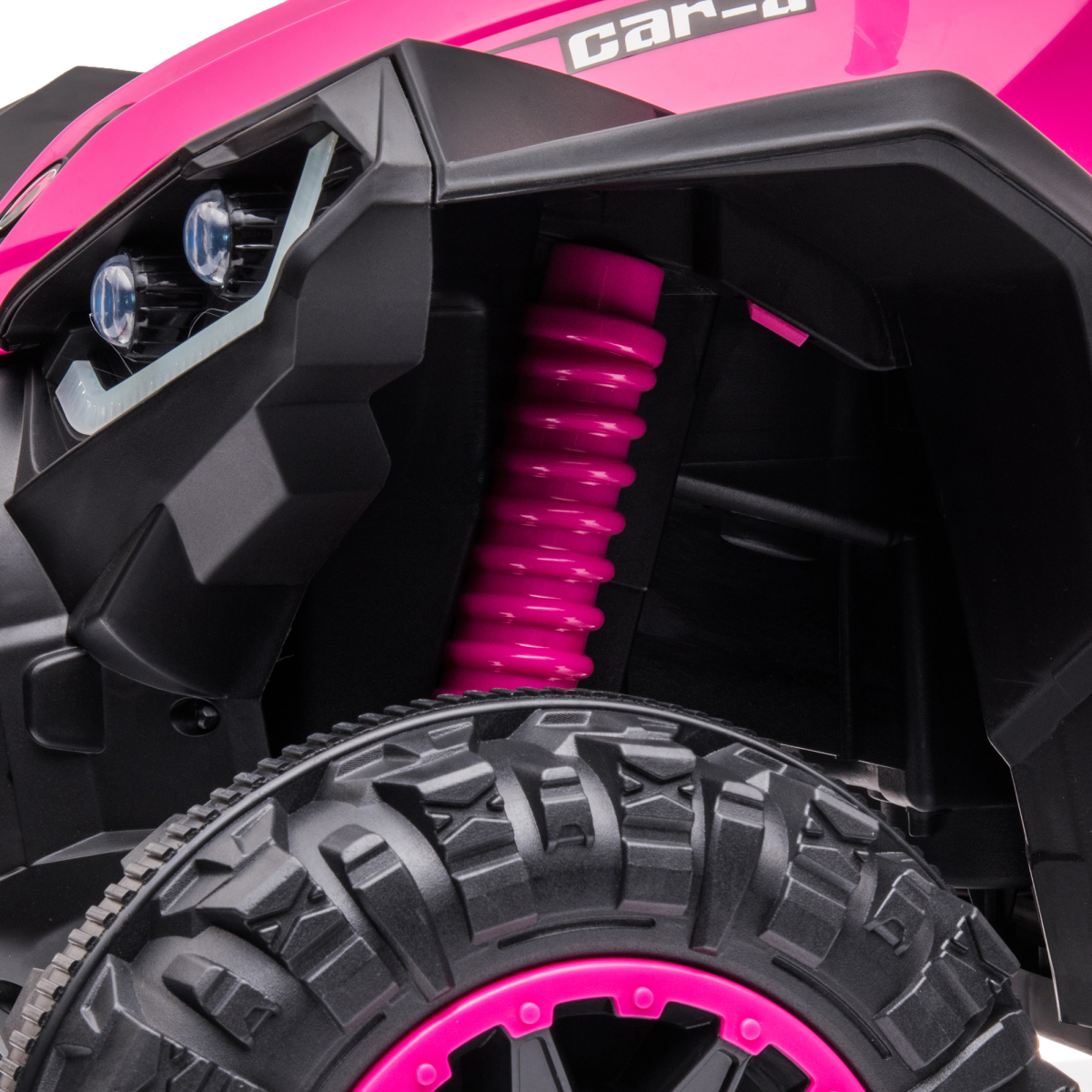 Adventure Awaits: HOMCOM 12V Kids Electric Quad Bike ATV - Pink Fun on Wheels!