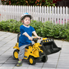 3-in-1 Ride-On Bulldozer Scooter & Storage Cart for Endless Fun!