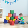 12-Piece Soft Foam Play Blocks for Kids - Safe Fun Stacking & Building Toy!
