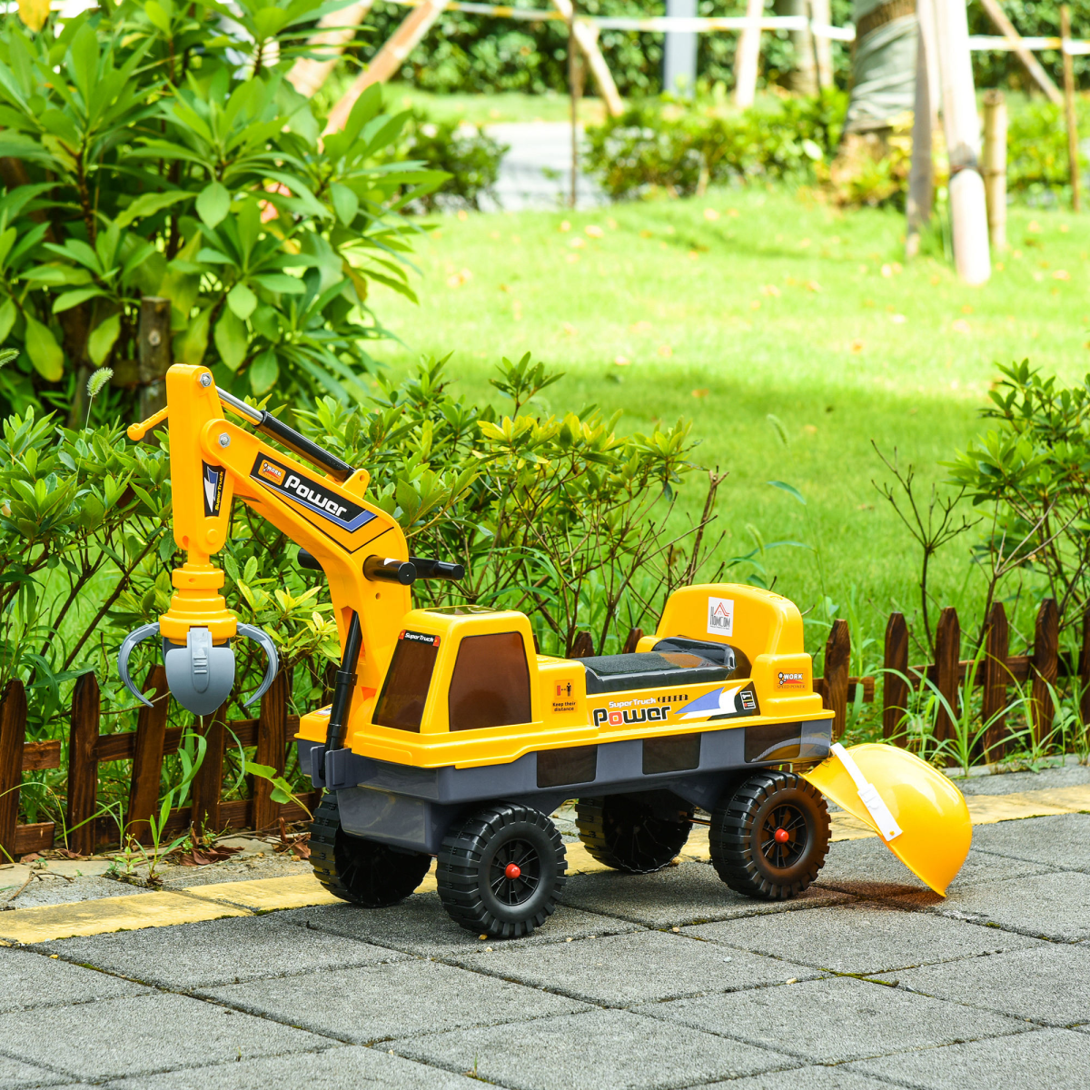 Dynamic Excavator Toy with Lights & Sounds - Fun for Toddlers 2-3 Years!