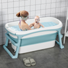 Space-Saving Foldable Bathtub for Kids Aged 1-12 – Safe & Stylish Design!