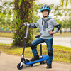 Blue Kids Electric Foldable Scooter - Durable, Stylish, & Easy to Carry!