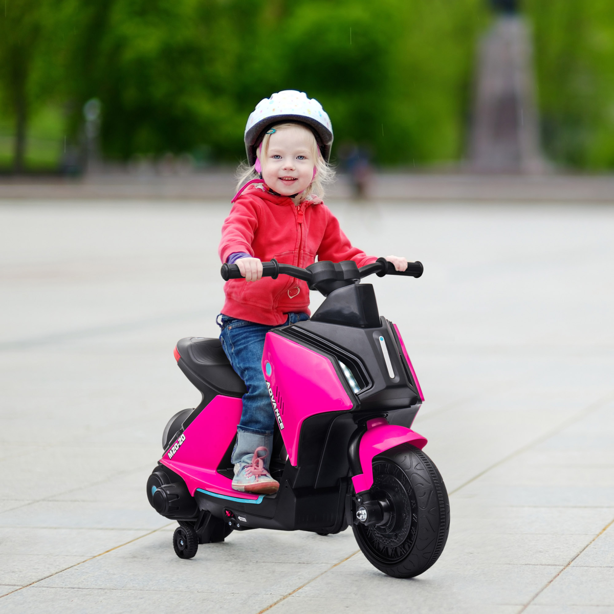 Kid's 6V Electric Pedal Motorcycle - Fun, Safe Ride-On Toy for Ages 2-4
