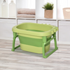 Convertible Foldable Baby Bathtub & Stool - Perfect for Growing Newborns!