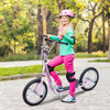Adjustable Pink Stunt Scooter for Kids, 16" Wheels - Fun & Safe Rides!