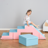 Climb & Play: 2-Piece Soft Foam Baby Climber Block Set for Toddlers Ages 1-3
