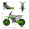 AdventurePro 12V Kids Electric Motorbike - Safe & Fun Ride-On with Training Wheels!
