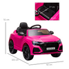 Ultimate Audi RS Q8 Kids Electric Ride-On Car with Remote Control - Pink