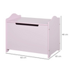 40x60cm Kids Storage Box Toy Organiser for Child 3 Yrs+ Bedroom Pink