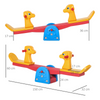 Kids Seesaw Safe Teeter Totter 2 Seats with Easy-Grip Handles