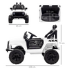 12V Kids Electric Ride On Car Truck Off-road Toy Remote Control White