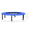 36" Mini Trampoline - Indoor/Outdoor Rebounder for Active Fun & Fitness!