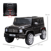 “Mercedes-Benz G500 Kids 12V Electric Ride-On SUV – Premium Black Edition with Remote Control”