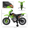 Green 6V Kids Electric Motorbike - Fun Ride-On for Ages 3-6 Years