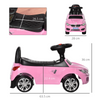 Stylish Pink Ride-On Car for Toddlers with Music, Lights & Storage