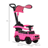 Mercedes-Benz G350 Kids Ride-On Stroller: 3-in-1 Fun & Safety in Pink!