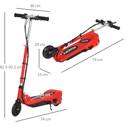 Adjustable Kids Electric Scooter – Foldable, Fast, Fun & Portable by HOMCOM