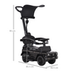 Mercedes-Benz G350 Ride-On Stroller: 3-in-1 Slider & Walker for Kids