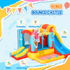Ultimate Bouncy Castle Combo: Slide, Pool, Trampoline & Blower Included!