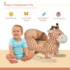 Plush Giraffe Rocking Horse with 32 Songs & Safety Belt – Fun for Kids!