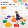 AIYAPLAY Balance Stepping Stones for Kids Indoor Outdoor Sensory Toy