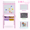 Creative Kids Double-Sided Art Easel with Paper Roll & Chalkboard