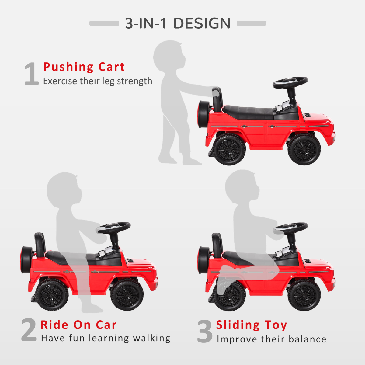 Benz G350 Kids Ride-On Car with Storage - Safe, Fun & Easy for Little Learners!