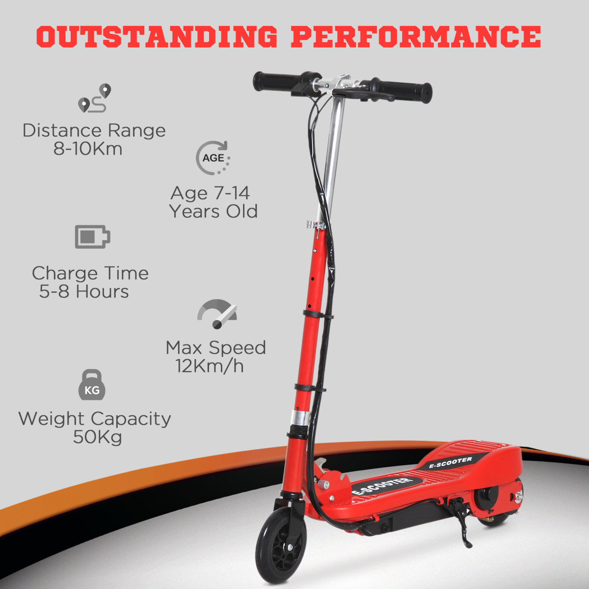Adjustable Kids Electric Scooter – Foldable, Fast, Fun & Portable by HOMCOM