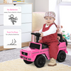Pink Benz G350 Kids Ride-On Car with Under-Seat Storage & Realistic Horn