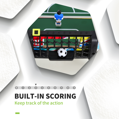 Classic 2.8FT Football Table - Ultimate Pub-Style Game for Friendly Competitions