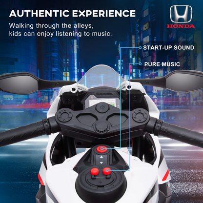 Honda Licensed 6V Kids Electric Motorbike – Fun Ride-On for 3-5 Year Olds!