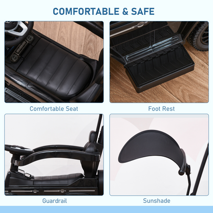 Mercedes-Benz G350 Ride-On Stroller: 3-in-1 Slider & Walker for Kids