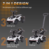 Lamborghini Essenza SCV12 2-in-1 Baby Ride-On & Push Car - White Adventure!