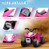 Honda Kids Electric Quad Bike - 6V ATV Ride-On for Ages 1.5-3, Pink