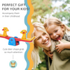 Kids Seesaw Safe Teeter Totter 2 Seats with Easy-Grip Handles