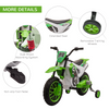 AdventurePro 12V Kids Electric Motorbike - Safe & Fun Ride-On with Training Wheels!