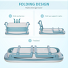 Space-Saving Foldable Bathtub for Kids Aged 1-12 – Safe & Stylish Design!