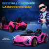 Lamborghini SIAN 12V Remote Control Kids Electric Ride-On Car