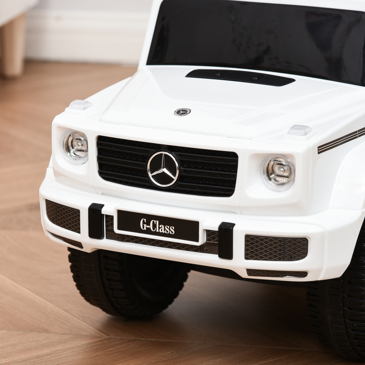 Mercedes-Benz G350 Ride-On Car & Slider Stroller for Kids – Fun & Safe Adventure
