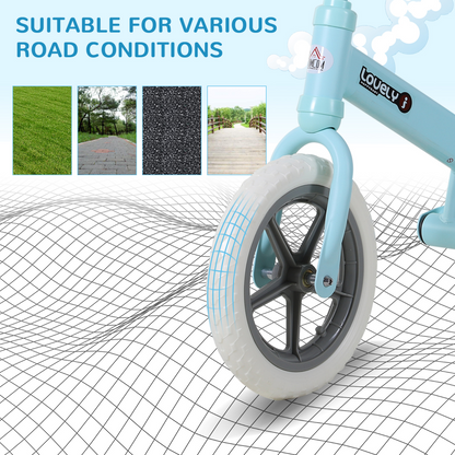 Adjustable No-Pedal Balance Bike for Kids 2-5 Years - HOMCOM