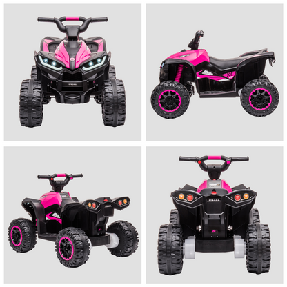 Adventure Awaits: HOMCOM 12V Kids Electric Quad Bike ATV - Pink Fun on Wheels!