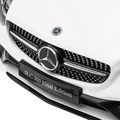 Mercedes Benz 12V Kids Electric Ride-On Car with Remote & Music - White