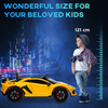 Lamborghini SVJ 12V Kids Ride-On Car with Lights & Music - Yellow Adventure!