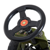Pedal Go Kart Ride On Racer Hand Brake EVA Tyre Adjsuatble Seat Green HOMCOM
