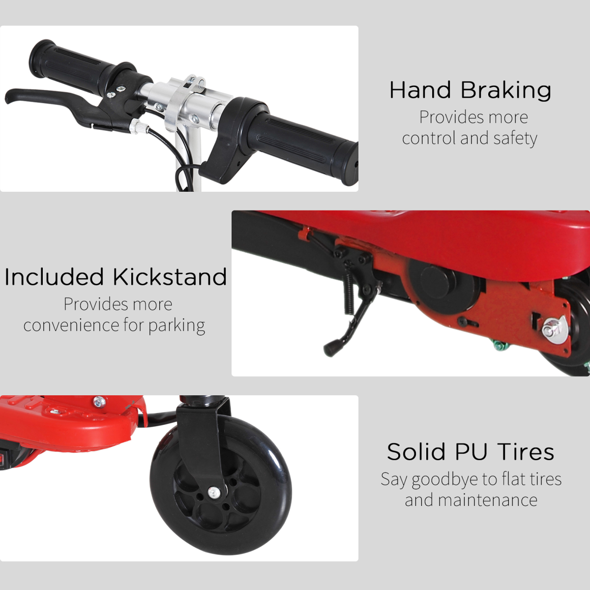 Adjustable Kids Electric Scooter – Foldable, Fast, Fun & Portable by HOMCOM